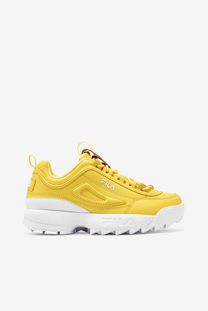 Fila Sneakers Womens Gold - Disruptor 2 Premium - Philippines 3691804-JD